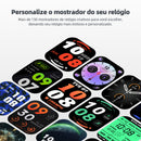 BETTDOW Ai modelo GPS + smartwatch Alexa com mais de 100 modos desportivos, à prova de água 3ATM,Monitorar a saúde,Chamadas via Bluetooth, Assistente de voz Alexa
