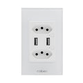 Tuya?Alexa,Google Assistant,10A,Interruptor Brasil Light,tomada inteligente wifi,interruptor inteligente,Sensor de Toque,Coibeu