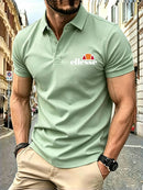 2026 Lançamento Quente: Polo Masculina Casual de Verão Respirável e Confortável - Camiseta Polo Esportiva para Negócios e Golfe