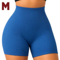 Shorts Femininos de Poliamida Canelada para Academia e Fitness com Zero Transparência e Elasticidade para Treino
