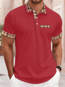 Camisa Polo Masculina Verão 2026 - Design 3D Impresso Respirável Leve Fina Casual Simples Versátil Roupa Masculina