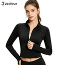 Jcolour Jaqueta Feminina UV Slim para Yoga e Ciclismo com Proteção UV50+