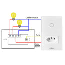 Tuya?Alexa,Google Assistant,10A,Interruptor Brasil Light,tomada inteligente wifi,interruptor inteligente,Sensor de Toque,Coibeu