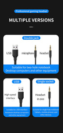 G58 g60 fone de ouvido para jogos 7.1 estéreo svirtual surround baixo fone de o