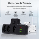Extensão tomada,Extensão elétrica,Tomada usb,Filtro de linha de tomada,Regua tomadas de energia,Extensao eletrica,110-220V,10A
