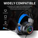 G58 g60 fone de ouvido para jogos 7.1 estéreo svirtual surround baixo fone de o