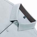 2025 camisa polo masculina de manga curta de marca de alta qualidade verão moda d-letra casual negócios gelo seda legal camiseta