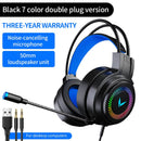 G58 g60 fone de ouvido para jogos 7.1 estéreo svirtual surround baixo fone de o