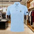 Camisa Polo de Golfe Masculina 2026, Camisa Polo de Negócios com Gola, Top de Ma