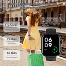 BETTDOW Ai modelo GPS + smartwatch Alexa com mais de 100 modos desportivos, à prova de água 3ATM,Monitorar a saúde,Chamadas via Bluetooth, Assistente de voz Alexa