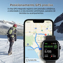 BETTDOW Ai modelo GPS + smartwatch Alexa com mais de 100 modos desportivos, à prova de água 3ATM,Monitorar a saúde,Chamadas via Bluetooth, Assistente de voz Alexa