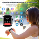 BETTDOW Ai modelo GPS + smartwatch Alexa com mais de 100 modos desportivos, à prova de água 3ATM,Monitorar a saúde,Chamadas via Bluetooth, Assistente de voz Alexa