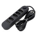 Extensão tomada,Extensão elétrica,Tomada usb,Filtro de linha de tomada,Regua tomadas de energia,Extensao eletrica,110-220V,10A