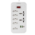 Extensão tomada,Extensão elétrica,Tomada usb,Filtro de linha de tomada,Regua tomadas de energia,Extensao eletrica,110-220V,10A