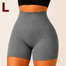 Shorts Femininos de Poliamida Canelada para Academia e Fitness com Zero Transparência e Elasticidade para Treino