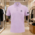 Camisa Polo de Golfe Masculina 2026, Camisa Polo de Negócios com Gola, Top de Ma