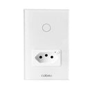 Tuya?Alexa,Google Assistant,10A,Interruptor Brasil Light,tomada inteligente wifi,interruptor inteligente,Sensor de Toque,Coibeu