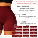 Shorts Femininos de Poliamida Canelada para Academia e Fitness com Zero Transparência e Elasticidade para Treino