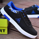 Sapatos de lona casuais masculinos primavera outono na moda calçados únicos es
