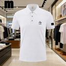 Camisa Polo de Golfe Masculina 2026, Camisa Polo de Negócios com Gola, Top de Ma