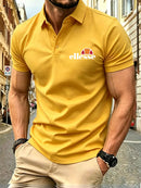 2026 Lançamento Quente: Polo Masculina Casual de Verão Respirável e Confortável - Camiseta Polo Esportiva para Negócios e Golfe