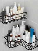 KIT 2 Prateleiras Suporte Com Alto Adesivos Para Parede Banheiro Cozinha lavanderia Shampoo E Sabonete - Nevedie Store