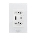 Tuya?Alexa,Google Assistant,10A,Interruptor Brasil Light,tomada inteligente wifi,interruptor inteligente,Sensor de Toque,Coibeu