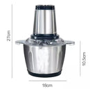 Moedor 2L Triturador 110v Processador Alimentos Elétrico - Neverdie Store