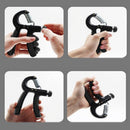 Grip Manual Forca Antebraço 5 a 60 KG Ajustavel Treino Dedicado para Dedo e Punho Fortalecimento