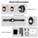 BETTDOW Ai modelo GPS + smartwatch Alexa com mais de 100 modos desportivos, à prova de água 3ATM,Monitorar a saúde,Chamadas via Bluetooth, Assistente de voz Alexa
