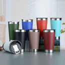 Drop Copo Térmico 473ml Com Tampa E Abridor Inox Quente Gelado Manter Temperatura Por Horas Promoção A Vácuo Caneca Isola