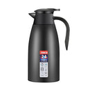 Garrafa térmica de café 2l, frascos de aço inoxidável, chaleira térmica de café