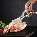Laser damasco faca de cozinha cutelo carne frutas pão faca churrasco desossa fa