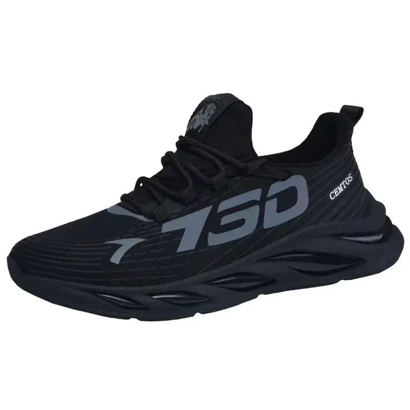 Sapatos masculinos novo verão tênis rede superfície maré marca esportes laze