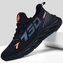 Sapatos masculinos novo verão tênis rede superfície maré marca esportes laze