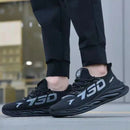 Sapatos masculinos novo verão tênis rede superfície maré marca esportes laze