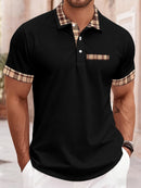Camisa Polo Masculina Verão 2026 - Design 3D Impresso Respirável Leve Fina Casual Simples Versátil Roupa Masculina