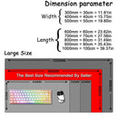 Gamepad padrão mouse pad grande gaming mousepad xxl gamer teclado almofadas esc