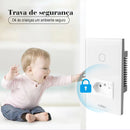 Tuya?Alexa,Google Assistant,10A,Interruptor Brasil Light,tomada inteligente wifi,interruptor inteligente,Sensor de Toque,Coibeu