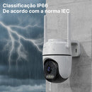 1peças 2 peças de câmera PTZ WiFi Câmera IP externa Vigilância por vídeo Proteção de segurança residencial Detecção iCsee