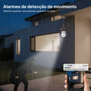 Câmera de rede sem fio com lâmpada E27 Câmera inteligente para casa ao ar livre à prova d'água com áudio bidirecional icsee