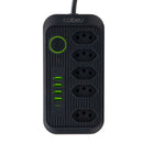 Extensão tomada,Extensão elétrica,Tomada usb,Filtro de linha de tomada,Regua tomadas de energia,Extensao eletrica,110-220V,10A