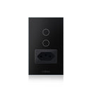Tuya?Alexa,Google Assistant,10A,Interruptor Brasil Light,tomada inteligente wifi,interruptor inteligente,Sensor de Toque,Coibeu