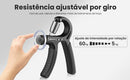 Grip Manual Forca Antebraço 5 a 60 KG Ajustavel Treino Dedicado para Dedo e Punho Fortalecimento