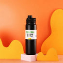 Garrafa Térmica Portátil de 800ML para Atividades ao Ar Livre com Filtro de Chá, Copo Térmico de Aço Inoxidável, Garrafa à Prova de Vazamentos para Esportes