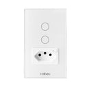 Tuya?Alexa,Google Assistant,10A,Interruptor Brasil Light,tomada inteligente wifi,interruptor inteligente,Sensor de Toque,Coibeu