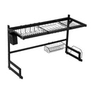 Escorredor de Louça Aço Inox Organizador Suspenso Modular Suporte de Pia Armário Prato Talher Utensílio Parede Cozinha Compacta