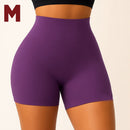 Shorts Femininos de Poliamida Canelada para Academia e Fitness com Zero Transparência e Elasticidade para Treino