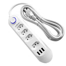 Extensão tomada,Extensão elétrica,Tomada usb,Filtro de linha de tomada,Regua tomadas de energia,Extensao eletrica,110-220V,10A