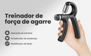Grip Manual Forca Antebraço 5 a 60 KG Ajustavel Treino Dedicado para Dedo e Punho Fortalecimento